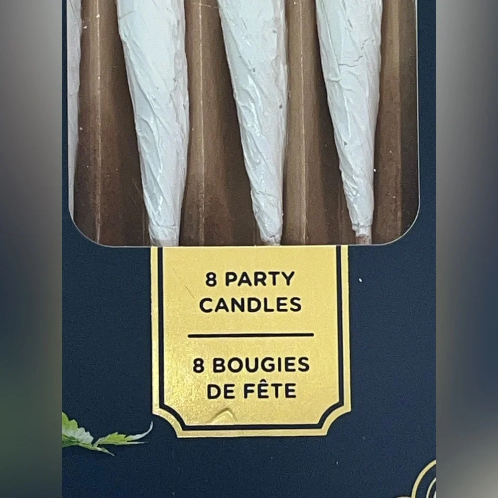 Fred Lit Party Cake Candles 8 Count NEW NWT NIB